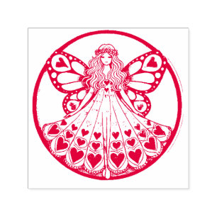 Heart Fairy Self-inking Stamp