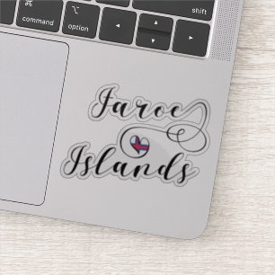Heart Faroe Islands Flag, Faeroe Islands,