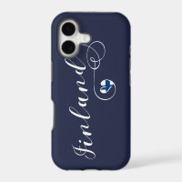 Heart Finland Mobile Phone Case, Finnish