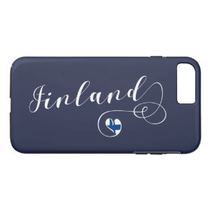 Heart Finland Mobile Phone Case, Finnish Case-Mate iPhone Case