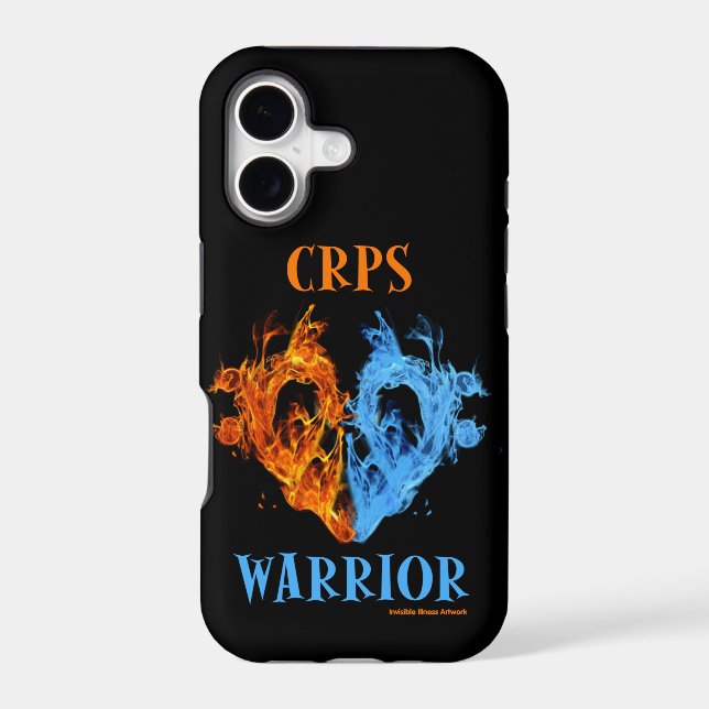 Heart/Flames...CRPS (Back)