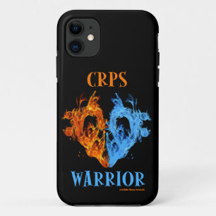 Heart/Flames...CRPS iPhone 11 Case