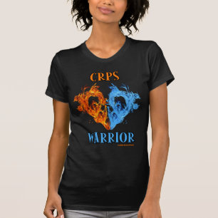 Heart/Flames...CRPS T-Shirt
