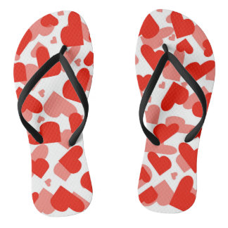 heart  flip flops
