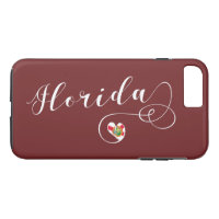 Heart Florida Mobile Phone Case, Floridian