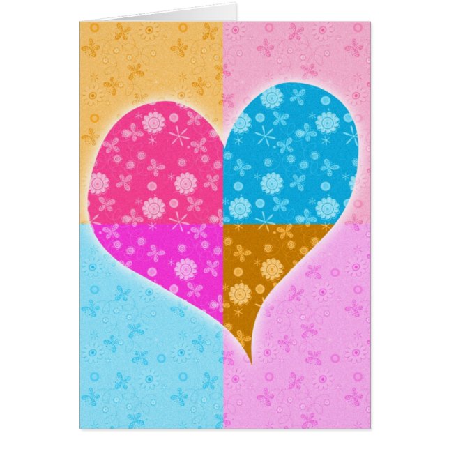 Heart, Flowers and Butterflies (Front)