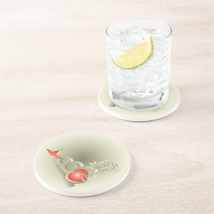 Heart for Christmas Coaster