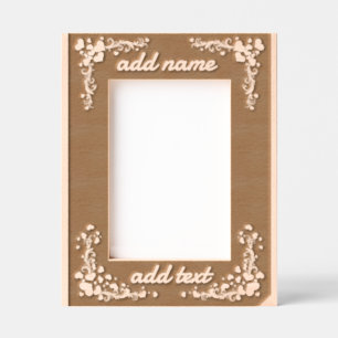 heart frame border 5x7