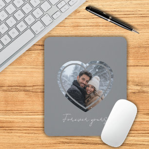 Heart Frame Custom Photo  Mouse Pad
