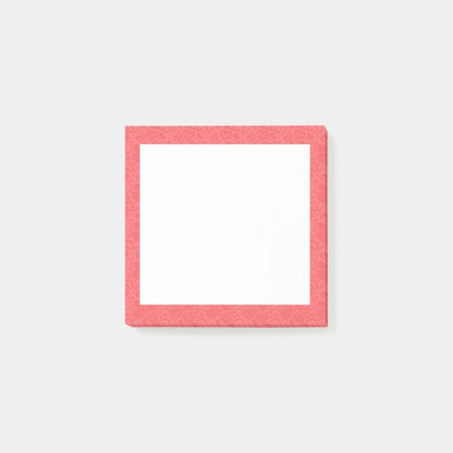 Heart Framed Post-it® Notes (Front)