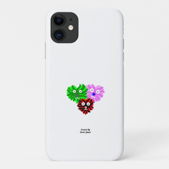 Heart Fuzzies Apple iPhone 11 Case (Back)