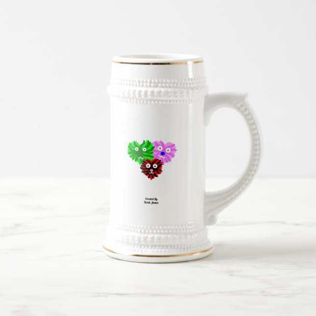 Heart Fuzzies Stein Mug (Right)