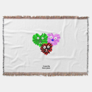 Heart Fuzzies Throw Blanket