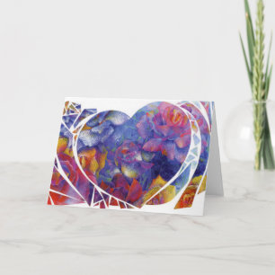"Heart Garden" 5x7-in. Cartes pliées