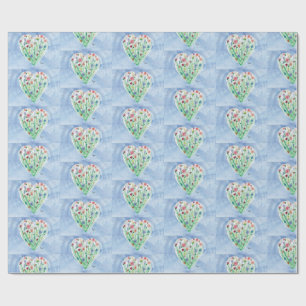 Heart Garden - Kids Art for CHOC Wrapping Paper