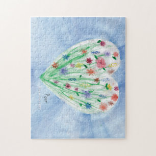 Heart Garden - KidsArt for CHOC Jigsaw Puzzle