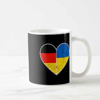 Heart Germany And Ukraine Solidarity Friendship Vi Coffee Mug