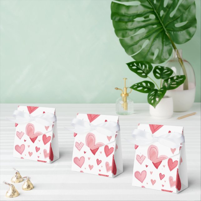 heart gift bag favor box (Multiple)