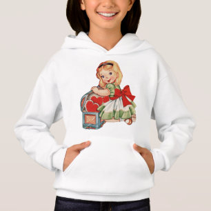 Heart Girl Child Retro Cute Children