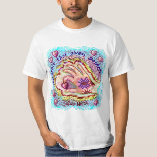Heart Gives Gathers Christian t-shirt