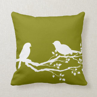 Heart Gold Beautiful Tree Throw Pillow