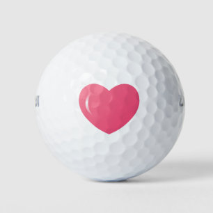 Heart Golf Balls
