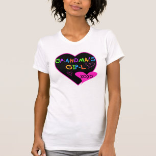 Heart Grandma's Girl T-shirts and Gifts