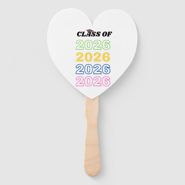  Heart Hand Fan (Front)