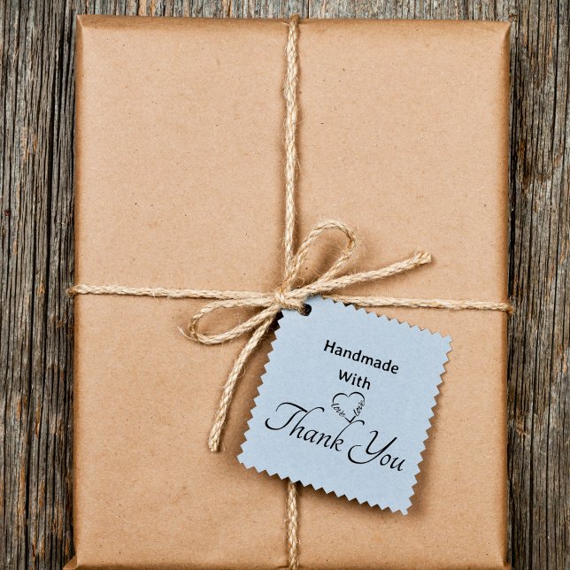 Heart Hand made with Love Typography Script  Self-inking Stamp (Creator Uploaded)