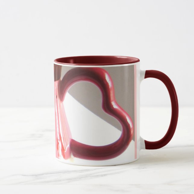 Heart Handles Coffee and Tea Mug by gretchen (Right)