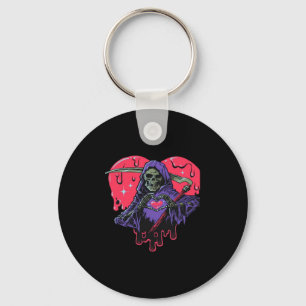 Heart Hands Reaper Classic Keychain