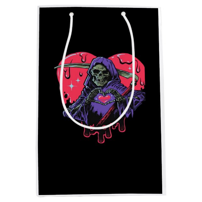 Heart Hands Reaper Classic Medium Gift Bag (Front)