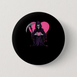 Heart Hands Reaper Classic Meme 2 Inch Round Button
