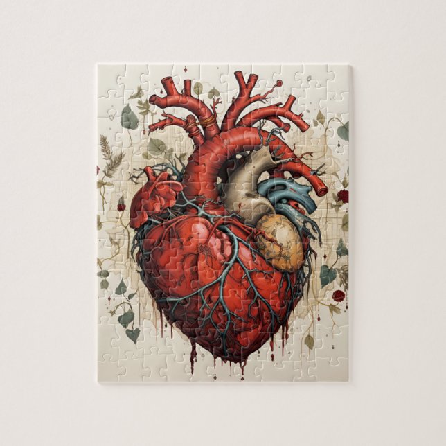 Heart Harmony Puzzle (Vertical)