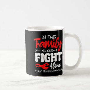 Heart Health Heart Disease Awareness Chd Family Su Coffee Mug