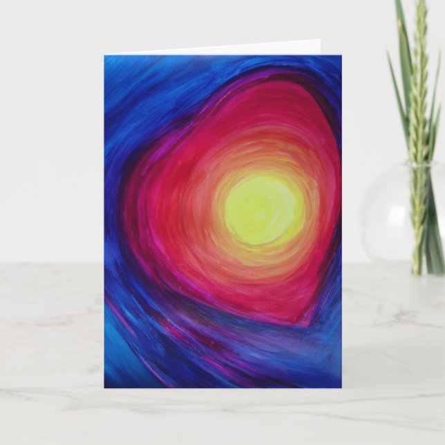 Heart Holiday card (Front)