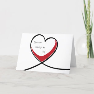 Heart Holiday Card