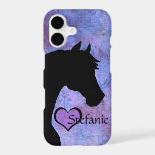 Heart Horses II (violet)