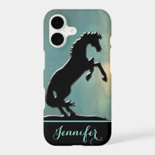 Heart Horses V (misty yellow green)