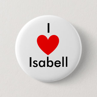 Heart, I , Isabell 2 Inch Round Button