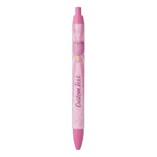 Heart Ice Cream Stick Red Ink Pen