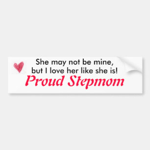 heart_icon, She may not be mine,, but I love he... Bumper Sticker
