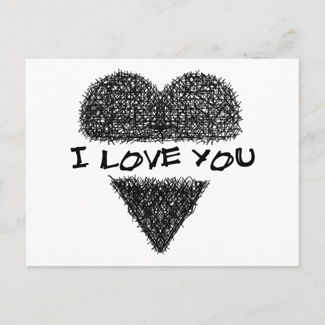 Heart II Postcard (Front)