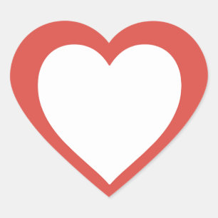 Heart Illustration Art – Cute & Aesthetic  Sticker