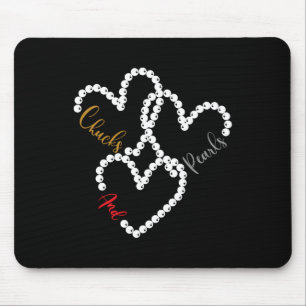Heart I'm With Her Kamala Harris 2024 Mouse Pad