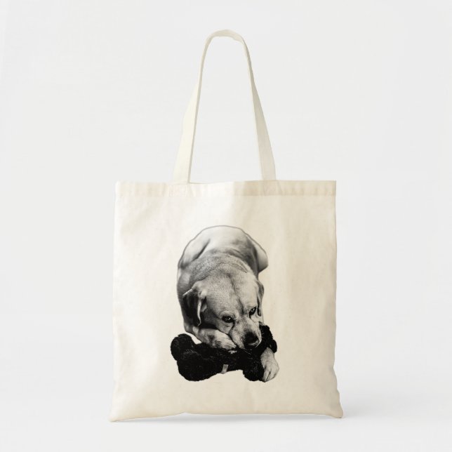 Heart in Paws Tote Bag (Front)