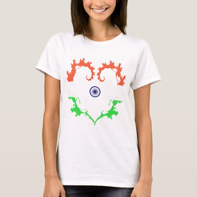 heart-india T-Shirt (Front)