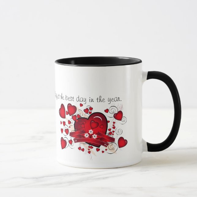 Heart Inspirational Mug (Right)