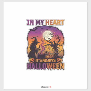 Heart Its Always Halloween Witch Cauldron Tree Moo