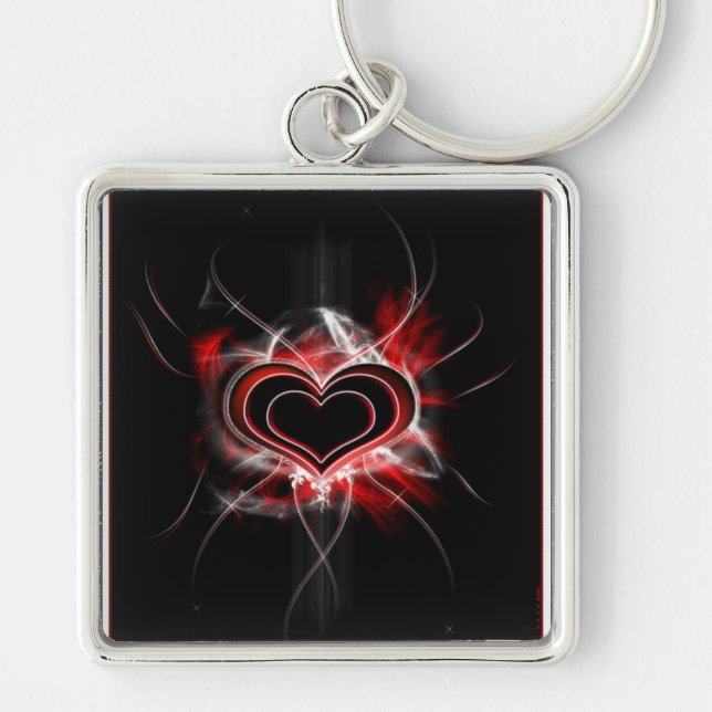 heart keychain (Front)